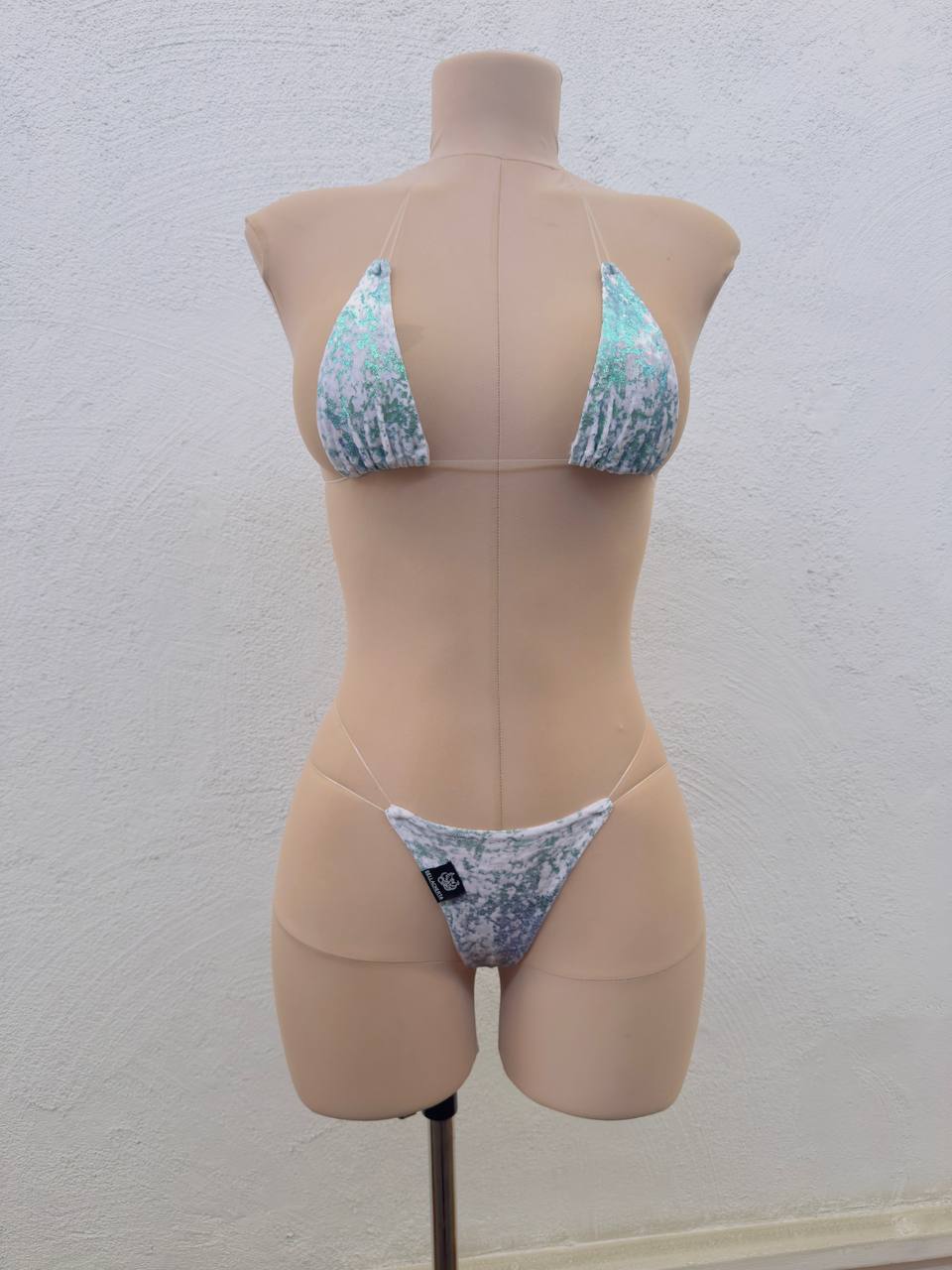 two piece swimsuit contemporary bikini minimal fit custom made