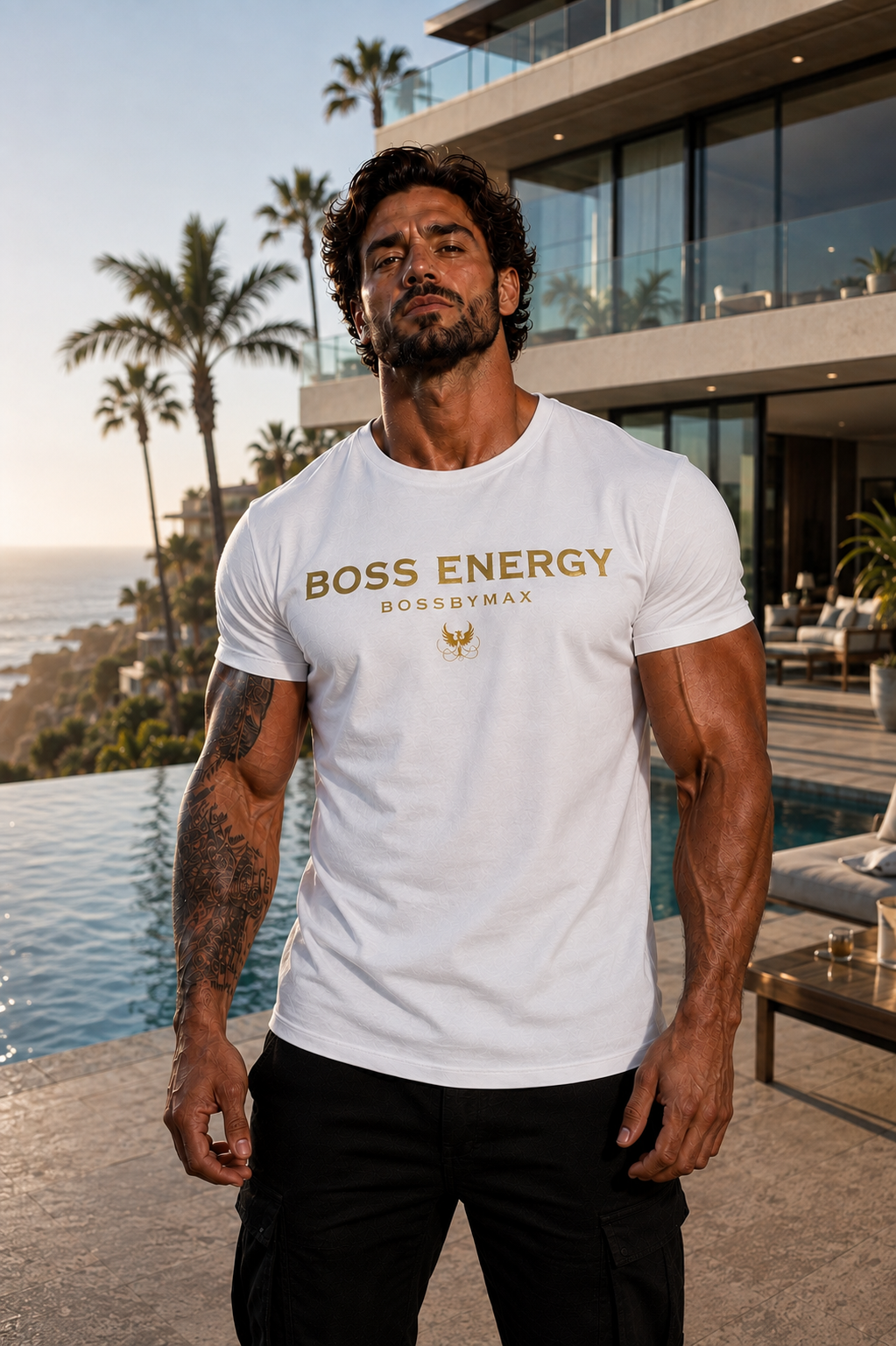 Premium Men’s Graphic T-Shirt | Custom Quote Tee | BossByMax