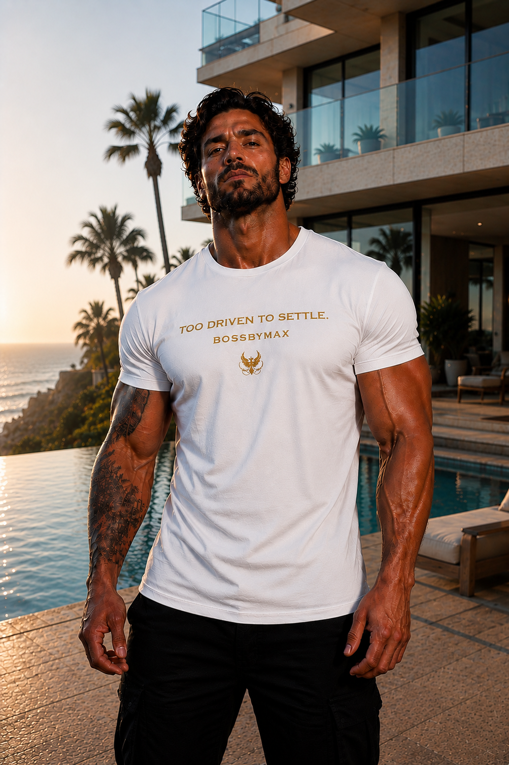 Premium Men’s Graphic T-Shirt | Custom Quote Tee | BossByMax