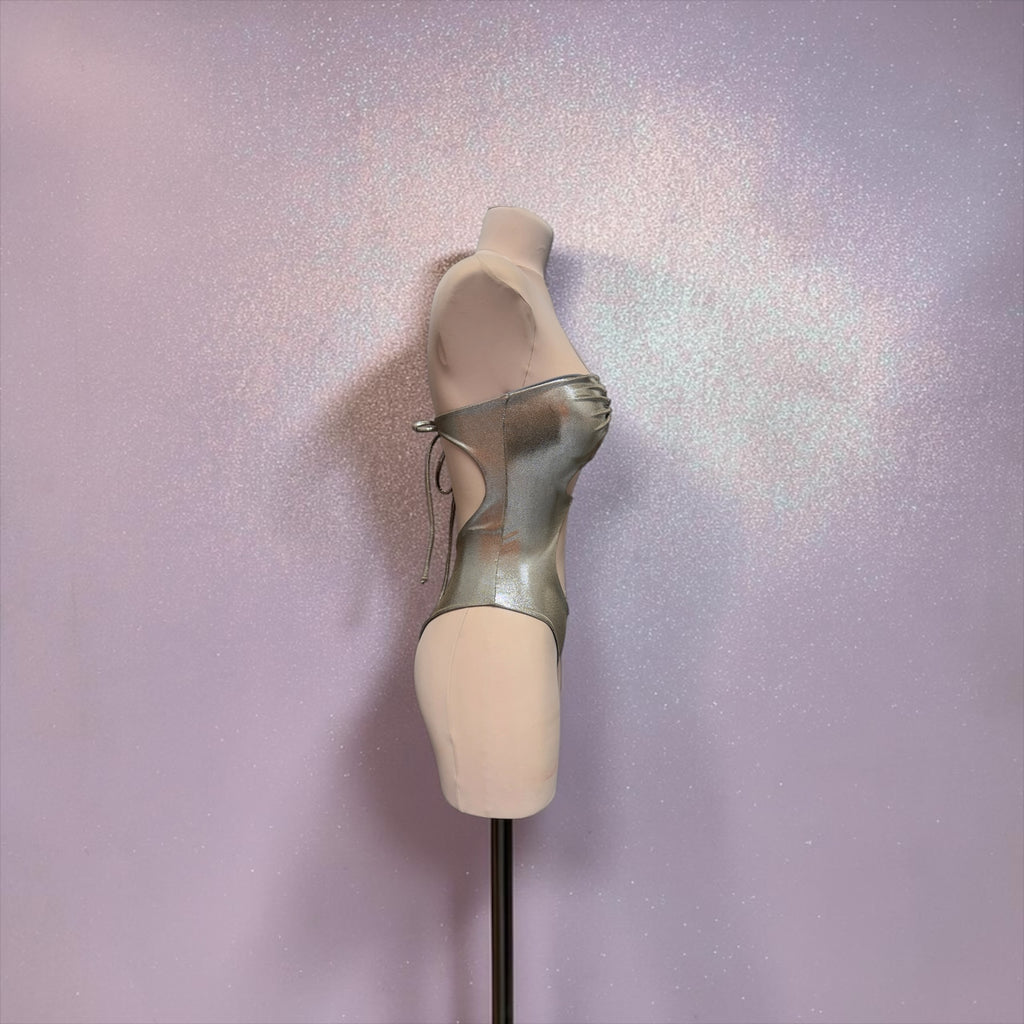 Pearl Cutout Festival Bodysuit | Handmade Rave One Piece | MuseByMax