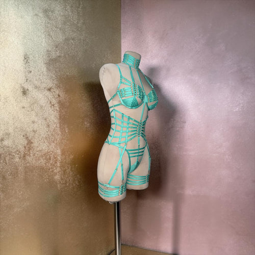 Aqua Élysée — 6-Piece Festival Harness Set | MuseByMax