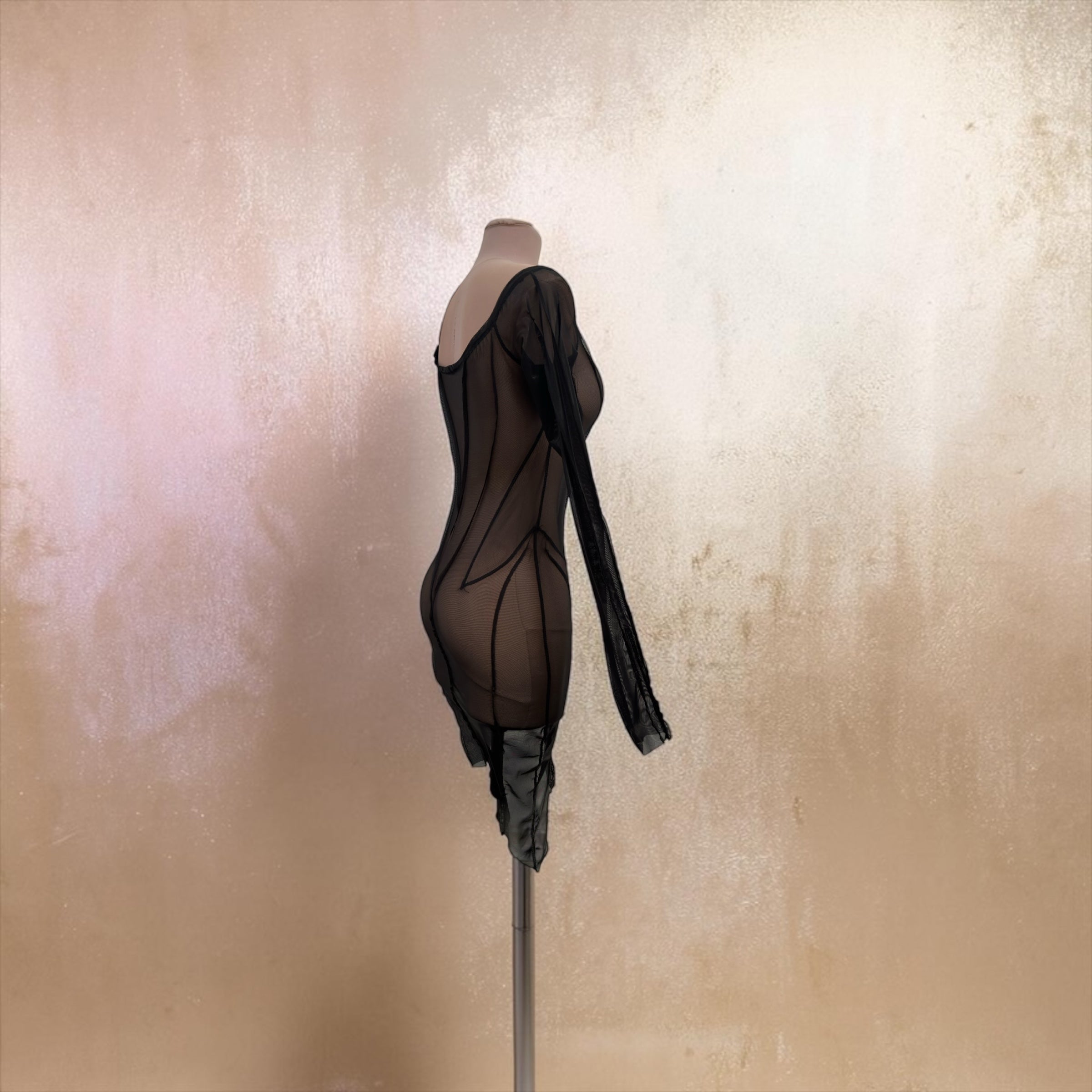 Nocturne Sculpted Mesh Tunic | MuseByMax