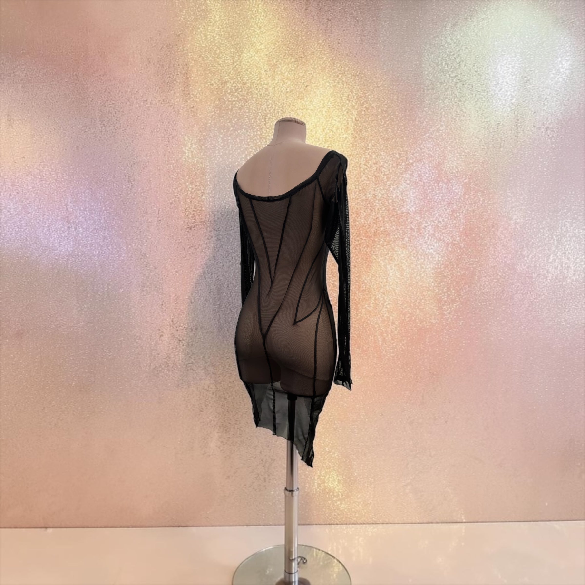 Nocturne Sculpted Mesh Tunic | MuseByMax