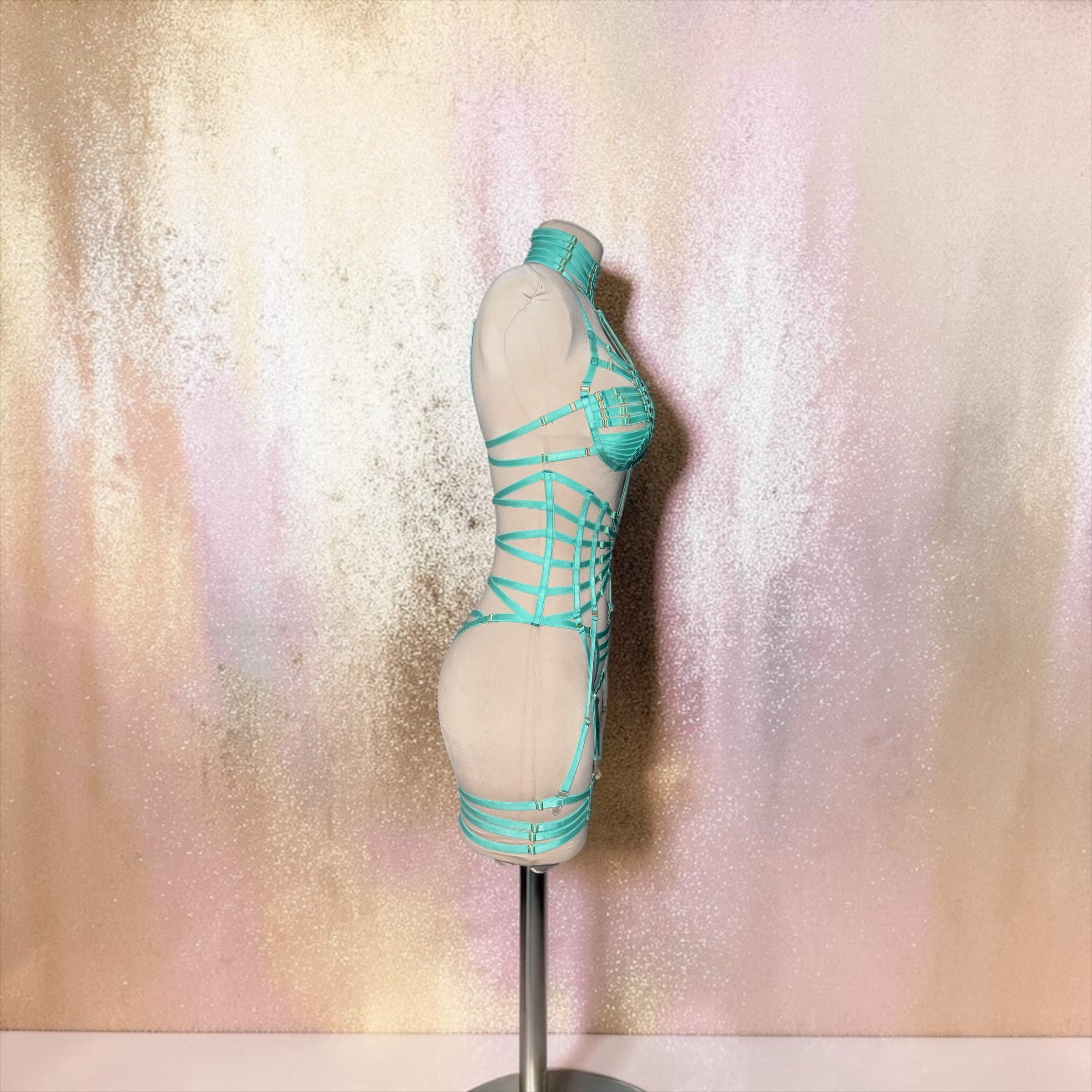 Aqua Élysée — 6-Piece Festival Harness Set | MuseByMax