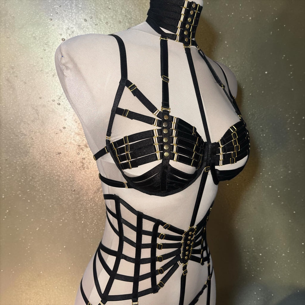 Midnight Eclipse Strappy Festival Set | MuseByMax
