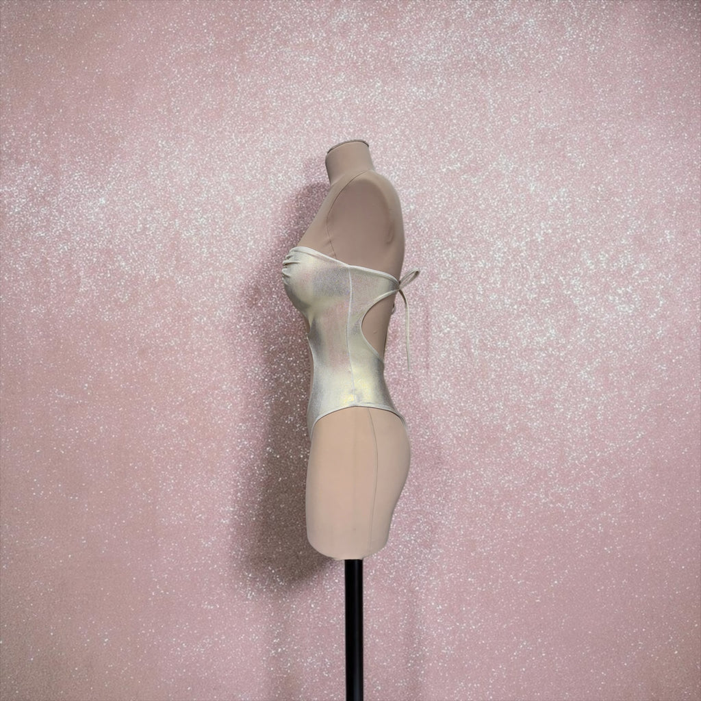 Pearl Cutout Festival Bodysuit | Handmade Rave One Piece | MuseByMax