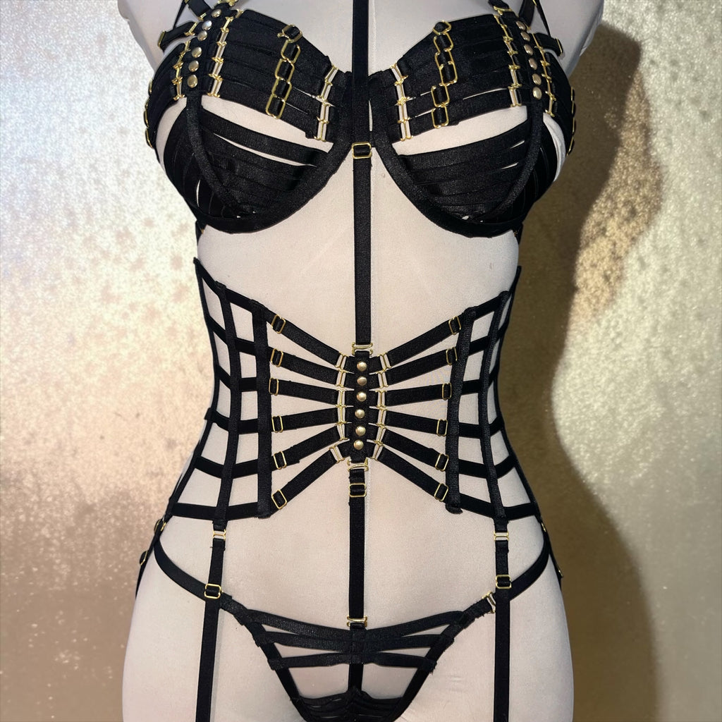 Midnight Eclipse Strappy Festival Set | MuseByMax