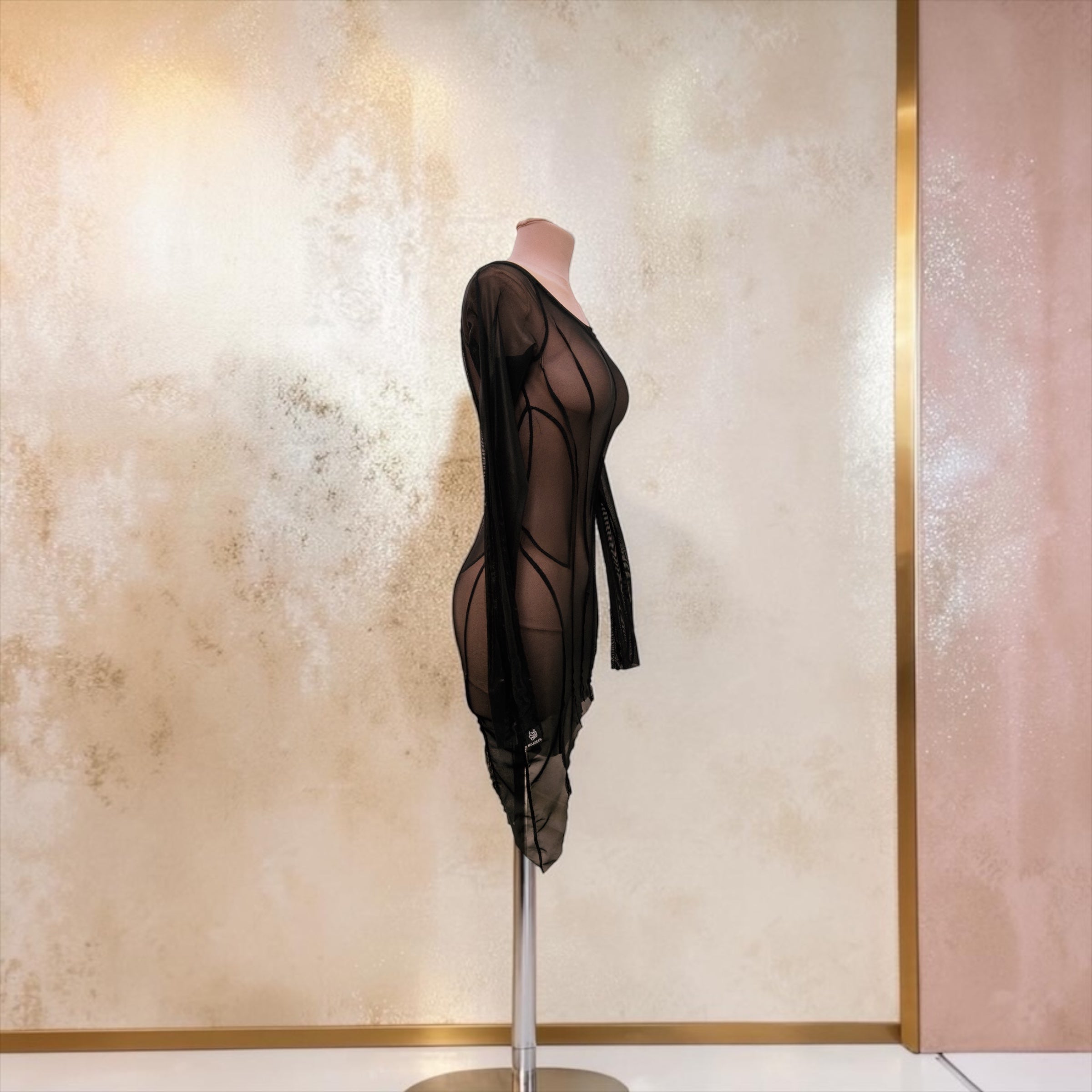 Nocturne Sculpted Mesh Tunic | MuseByMax