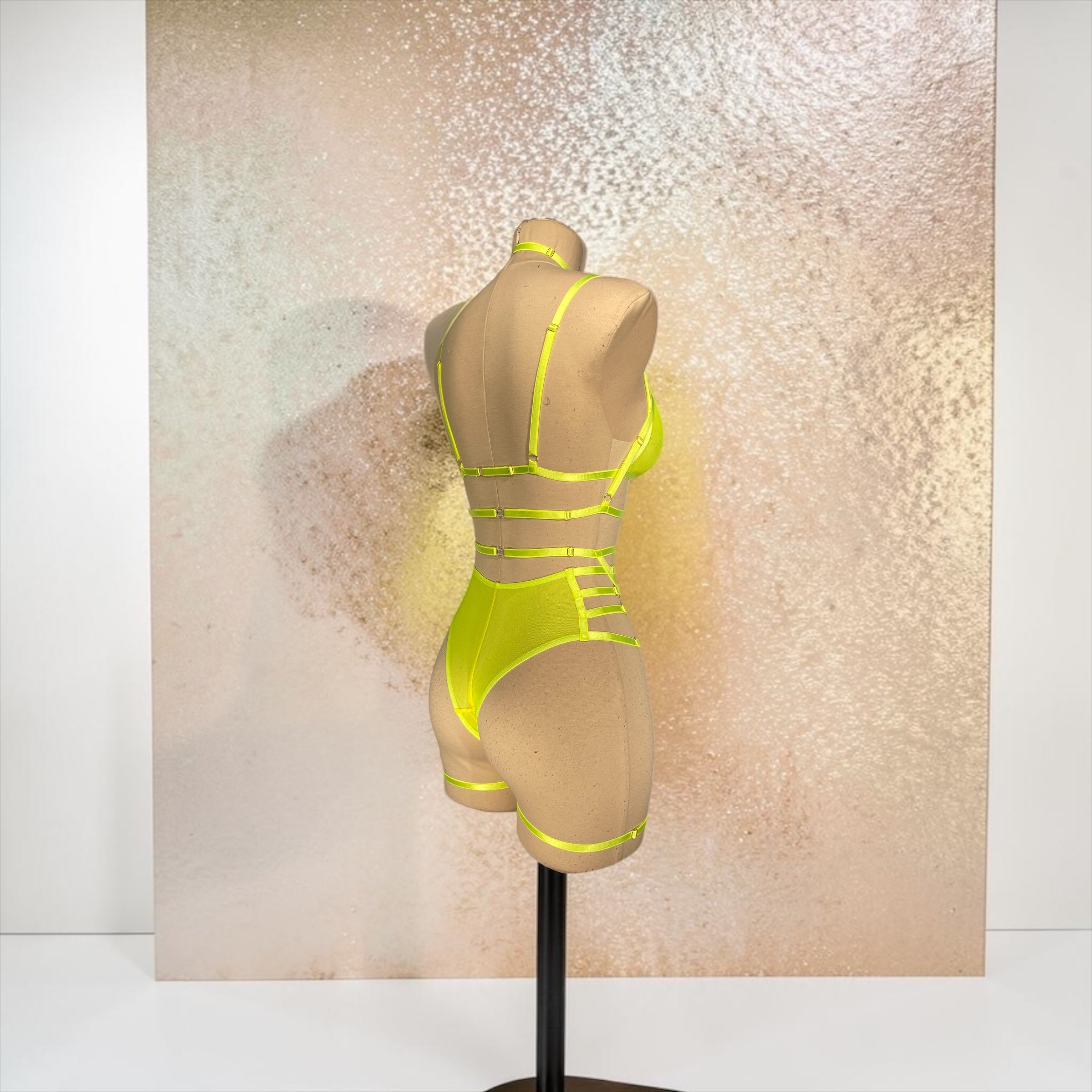 Neon Voltage Strappy Festival Set | MuseByMax