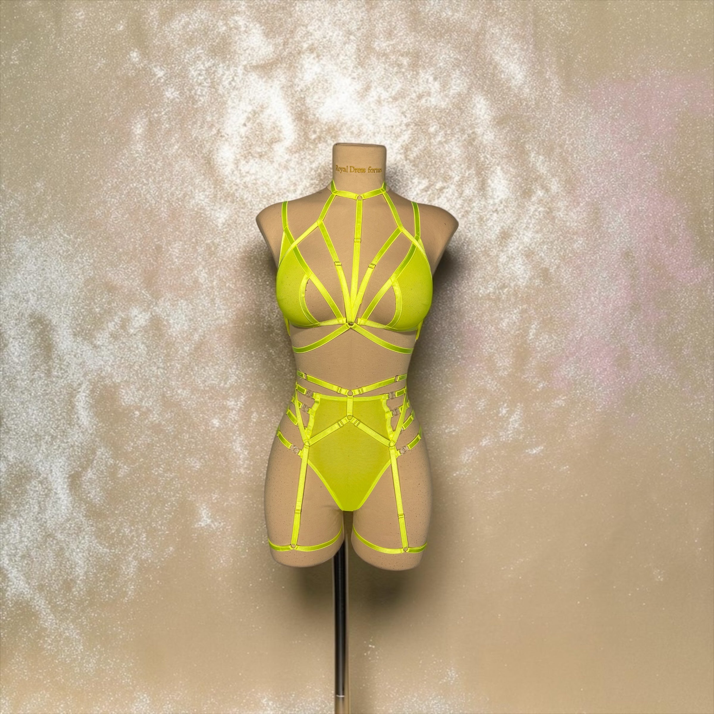 Neon Voltage Strappy Festival Set | MuseByMax