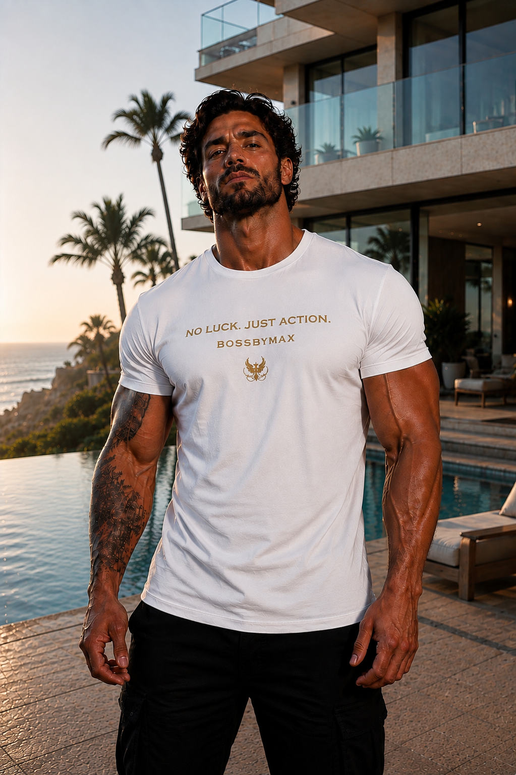 Premium Men’s Graphic T-Shirt | Custom Quote Tee | BossByMax
