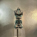 Electric Aqua Two-Tone Festival Set | MuseByMax