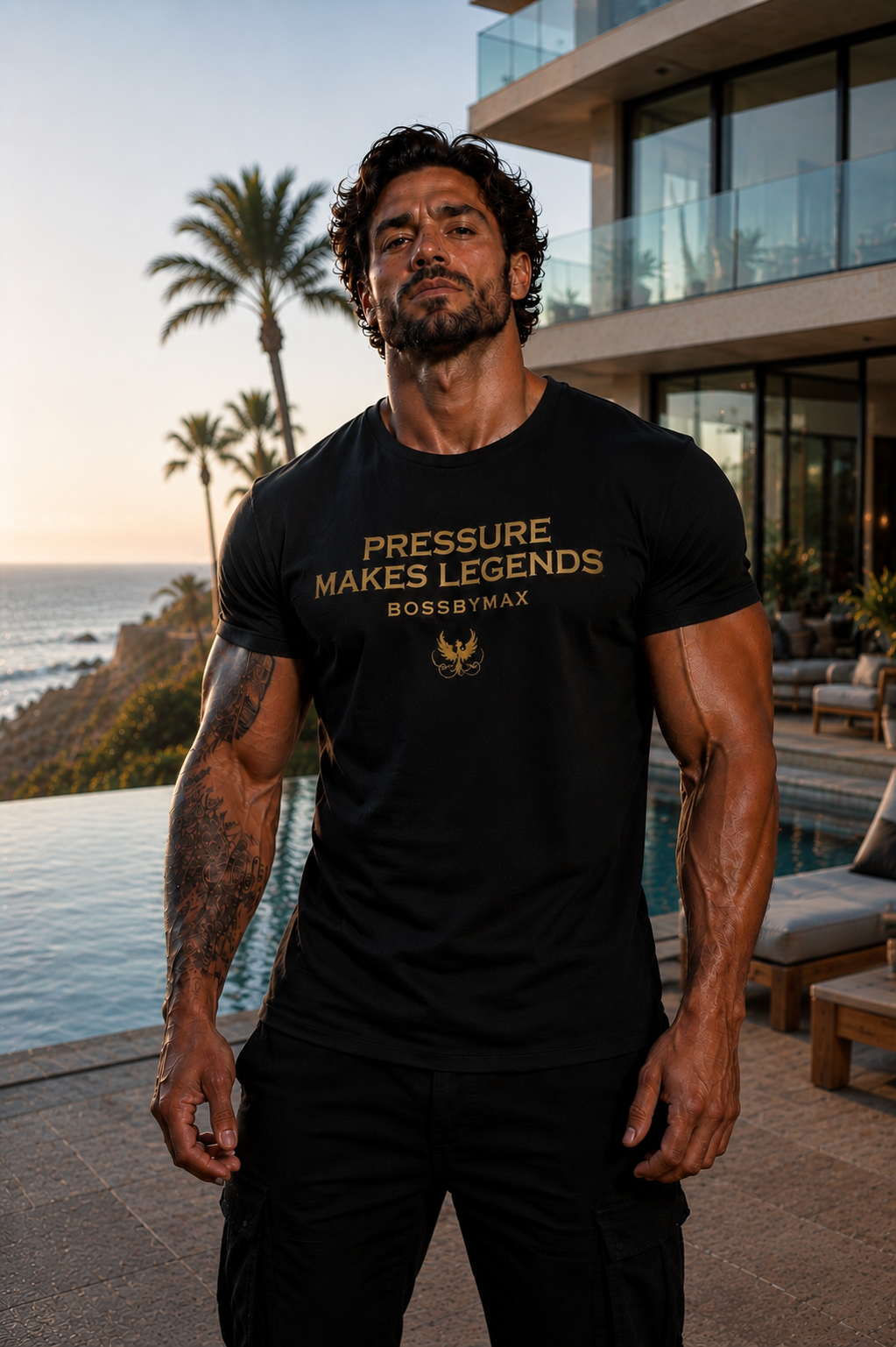 Premium Men’s Graphic T-Shirt | Custom Quote Tee | BossByMax