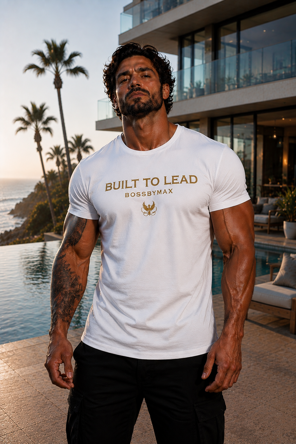 Premium Men’s Graphic T-Shirt | Custom Quote Tee | BossByMax