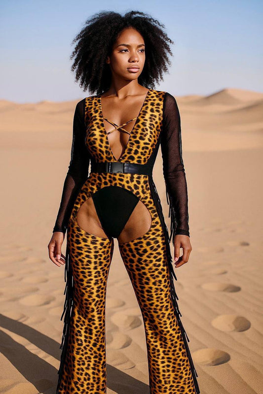 cowgirl burning man outfit western festival fashion sculpting design custom made
