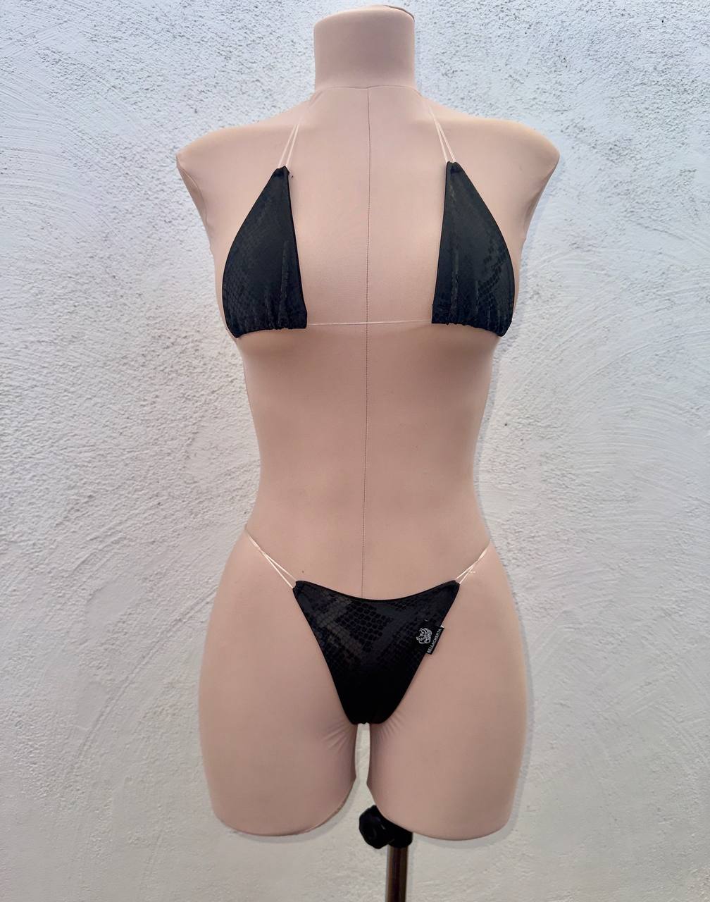 two piece swimsuit modern swimwear sculpting silhouette custom made