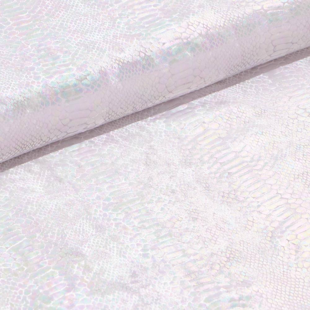 White Velvet Snakeskin Triangle Bikini Top for Women – Adjustable Luxe Swimwear for Beach, Pool & Statement Style | MBM S26 n57