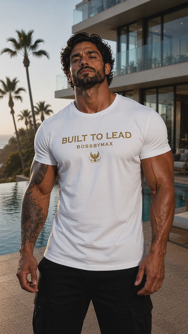 Premium Men’s Graphic T-Shirt | Custom Quote Tee | BossByMax