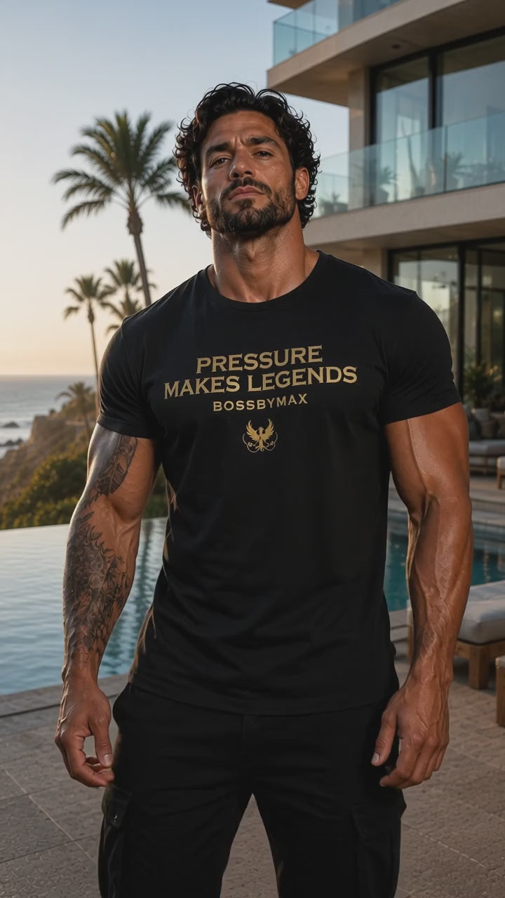 Premium Men’s Graphic T-Shirt | Custom Quote Tee | BossByMax
